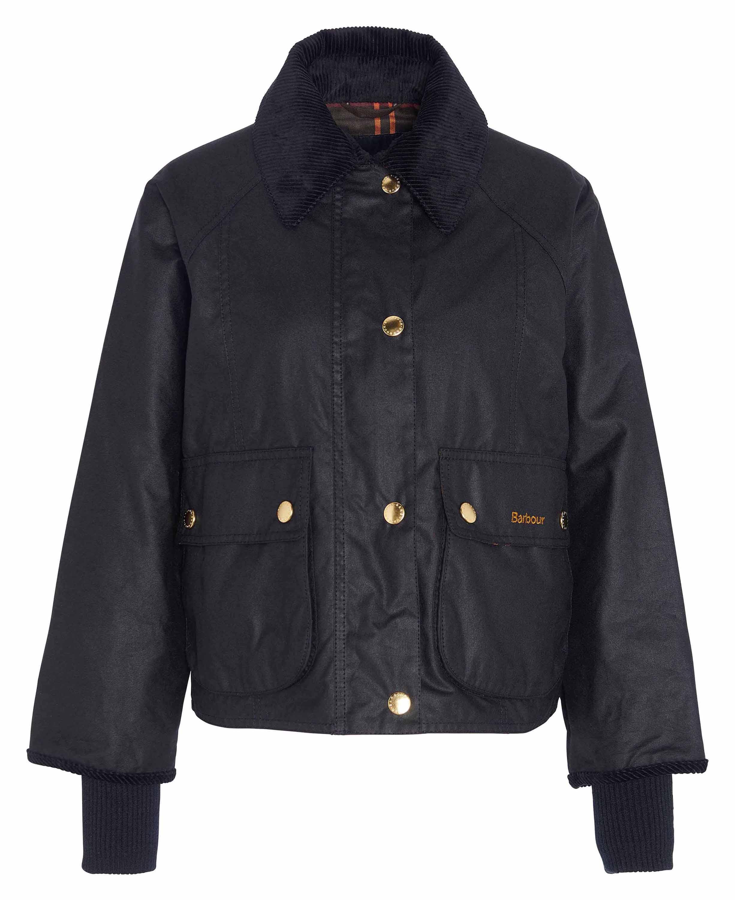 Veste Wax Barbour Cropped Beadnell