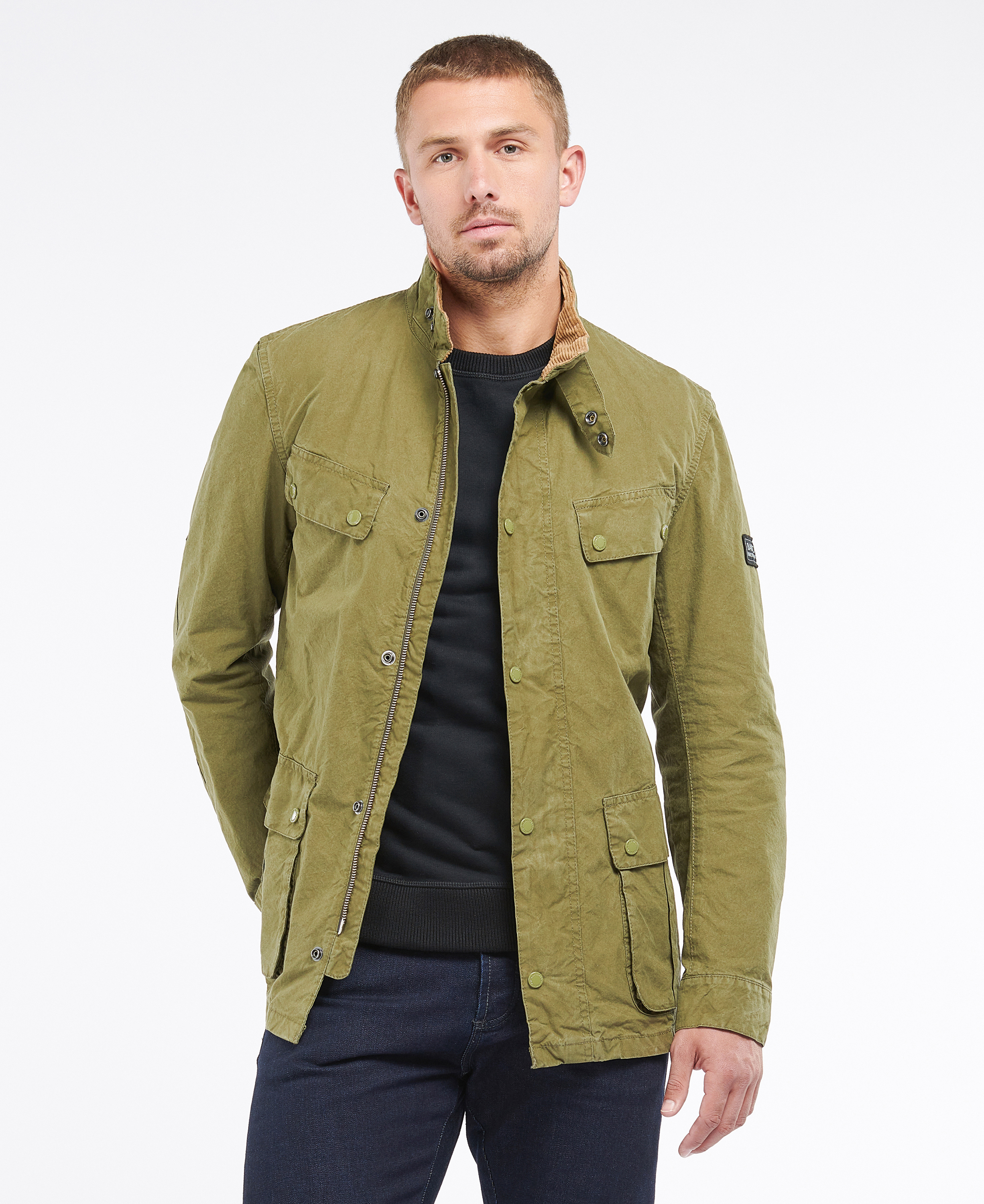 Veste en cotton Barbour Summer Wash Duke