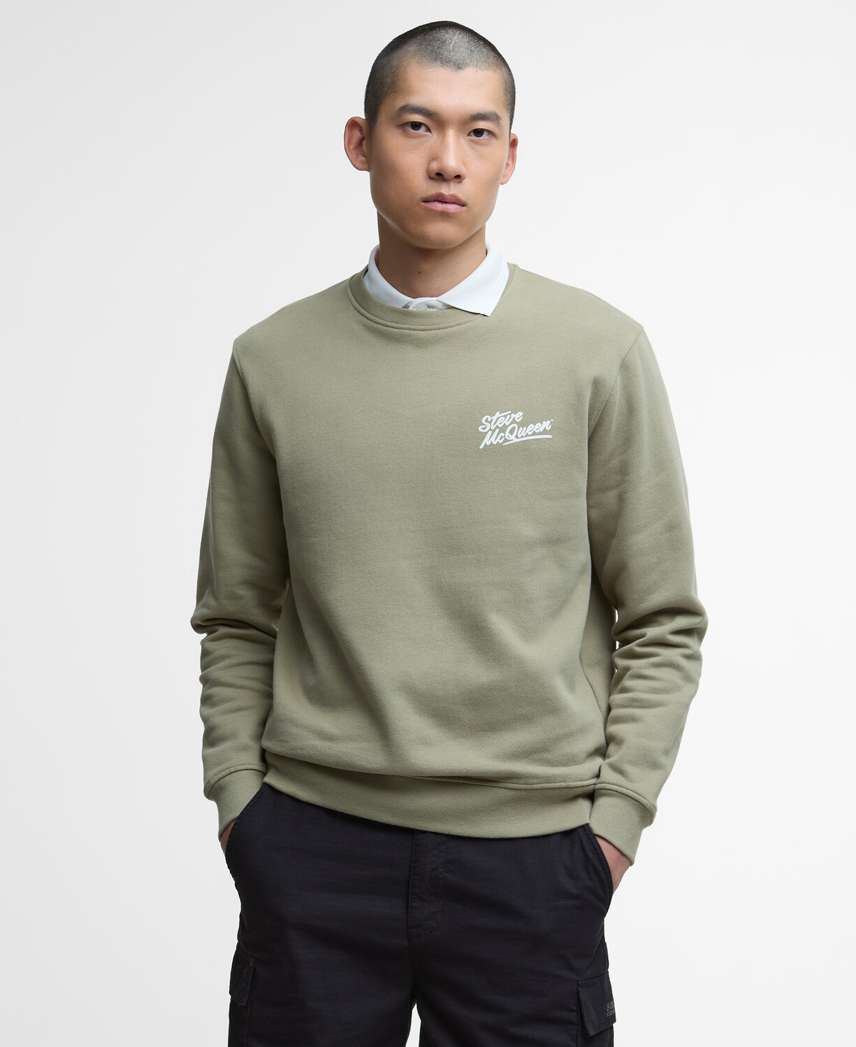 Sweatshirt Barbour Graphic Steve McQueen