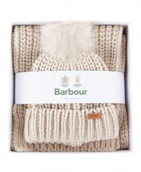 Ensemble bonnet et &eacute;charpe Barbour Saltburn