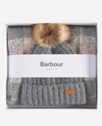 Coffret bonnet et &eacute;charpe tartan Barbour saltburn