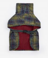 Peignoir de s&eacute;chage chien tartan Barbour