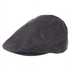 Casquette plate  Barbour Wax Tartan